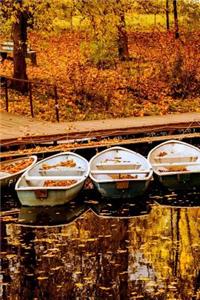 Rowboats on the Lake on an Autumn Afternoon Journal