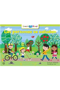 Las Personas Se Saludan = People Say Hello