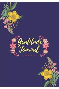 The 5 minutes Gratitude Journal for women and girls