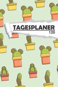 Tagesplaner Kaktus im Topf
