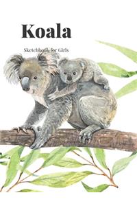 Koala Sketchbook for Girls