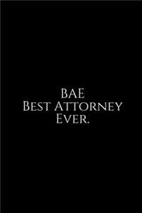 BAE Best Attorney Ever