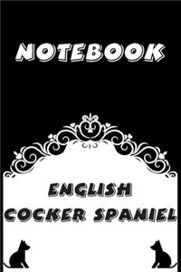 English Cocker Spaniel Notebook