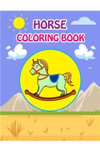 Horse Coloring Book