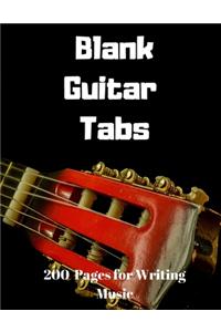 Blank Guitar Tabs
