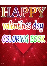 Happy Valentine Day Coloring Book