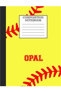 Opal Composition Notebook