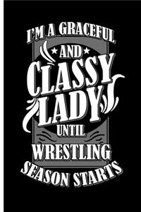 Wrestling Fan Girl Journal Notebook