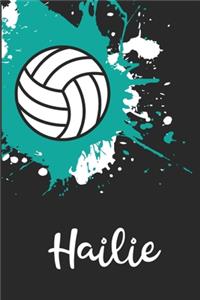 Hailie Volleyball Notebook