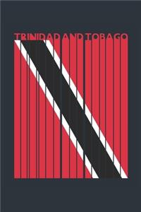 Vintage Trinidad And Tobago Notebook - Trinidad and Tobago Flag Writing Journal - Trinidad And Tobago Gift - Retro Trinidad and Tobago Diary