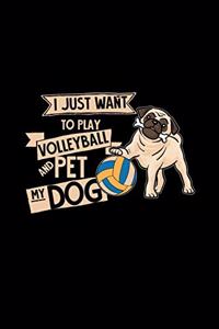 I just want to play volleyball and pet my dog