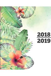 2018-2019 Planner: Academic Planner - August 2018 to July 2019 (Daily Planner 8"x10") Schedule Organizer and Journal Notebook: 2018-2019 Planner