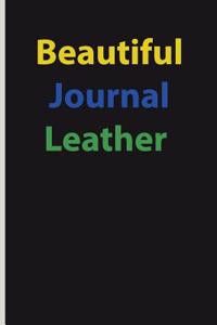 Beautiful Journal Leather