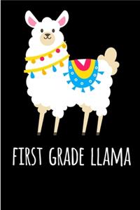 First Grade Llama