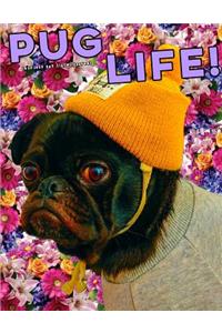 Pug Life Cute Dog Pug Floral Journal: Perfect Gift for Pug Lovers/Men/Women & Kids