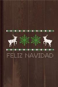 Feliz Navidad Journal Notebook