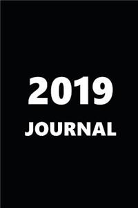 2019 Journal 2019 Black White Designer Style
