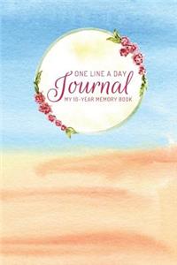 One Line a Day Journal