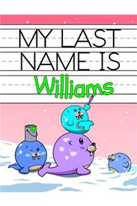 My Last Name is Williams