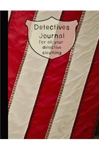 Detectives Journal for All Your Detective Sleuthing