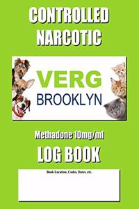 Controlled Narcotic Log Book