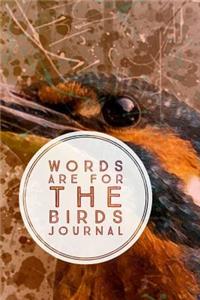 Words Are for the Birds