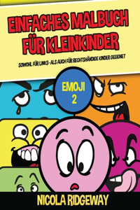 Einfaches Malbuch für Kleinkinder (Emoji 2)