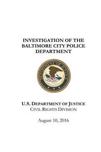 Investigation of the Baltimore City Police Department