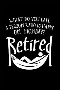 What do you call a person who is happy on Monday? Retired