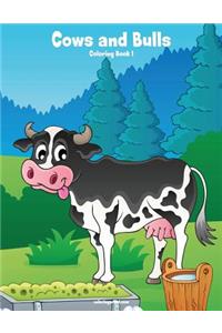Cows and Bulls Coloring Book 1