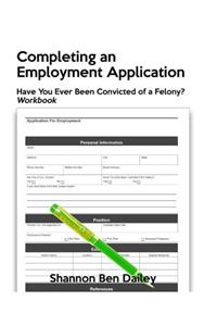 Completing an Employment Application