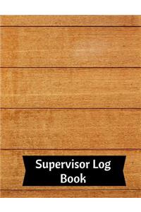 Supervisor Log Book