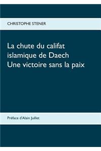 chute du califat islamique de Daech