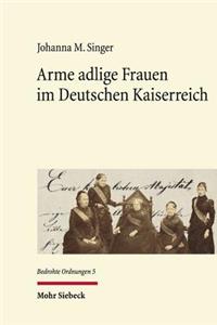 Arme Adlige Frauen Im Deutschen Kaiserreich