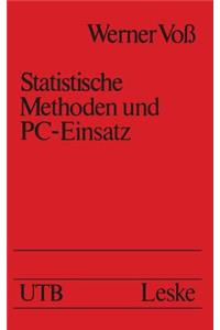 Statistische Methoden Und Pc-Einsatz