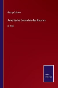 Analytische Geometrie des Raumes
