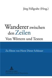 Wanderer Zwischen Den Zeilen