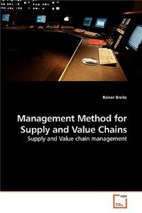 Management Method for Supply and Value Chains