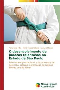 O desenvolvimento de judocas talentosos no Estado de São Paulo