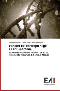 L'analisi del cariotipo negli aborti spontanei