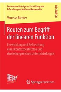 Routen zum Begriff der linearen Funktion