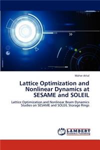 Lattice Optimization and Nonlinear Dynamics at SESAME and SOLEIL