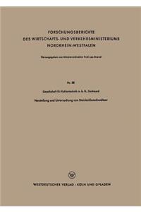 Herstellung Und Untersuchung Von Steinkohlenschwelteer