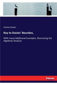 Key to Davies' Bourdon,