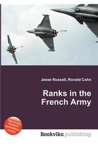 Ranks in the French Army