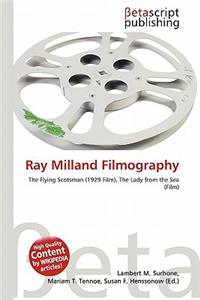 Ray Milland Filmography