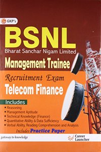 BSNL - Management Trainees Telecom Finance - Recruitment Exam
