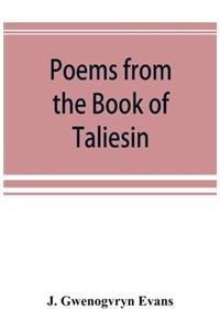Poems from the Book of Taliesin