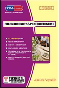Pharmacognosy And Phytochemistry I for B. PHARMACY PCI 17 (IV - BP405T)