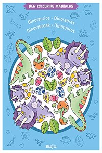 NEW COLOURING MANDALAS - DINOSAURIOS